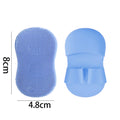2PC Face Scrubber Mini Facial Brush Silicone Wash Exfoliator Finger Glove Pads Handheld Cleansing Brushes Tool Skin Care Deep Clean Baby Shampoo Baby Bath Brush