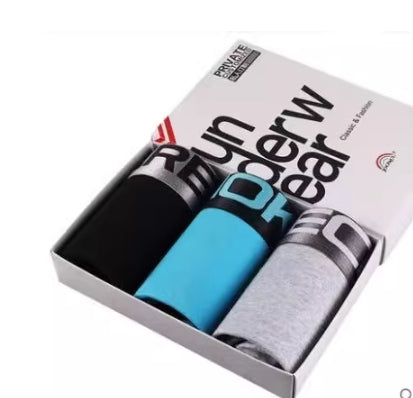 3PCS Womens Boyshort Boxers Cotton Underwear
