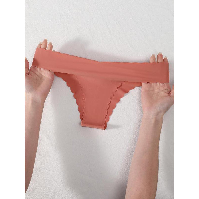 Seamless Wave Shape Womens Underwear