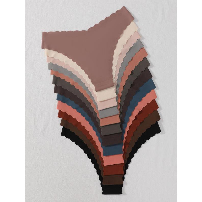 Seamless Wave Shape Womens Underwear