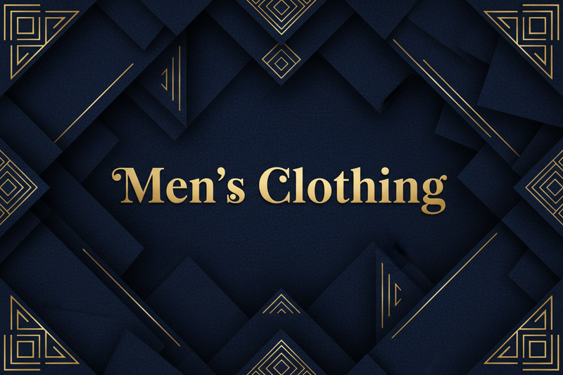 Men's Clothing Banner